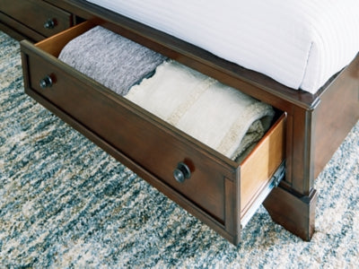 Trellington Sleigh Storage Bed - Jax Mattress (Jacksonville, FL)