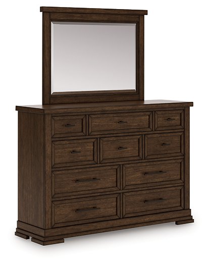 Taffenbrook Dresser and Mirror - Jax Mattress (Jacksonville, FL)