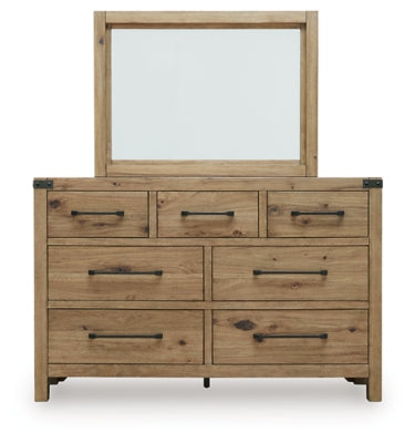 Ridgester Dresser and Mirror - Jax Mattress (Jacksonville, FL)