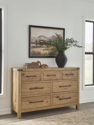 Ridgester Dresser and Mirror - Jax Mattress (Jacksonville, FL)