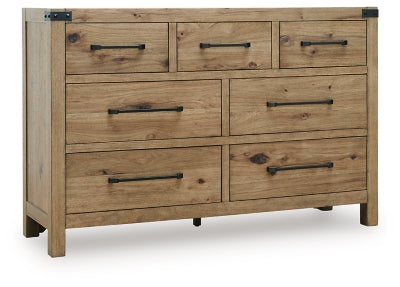 Ridgester Dresser and Mirror - Jax Mattress (Jacksonville, FL)