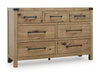 Ridgester Dresser and Mirror - Jax Mattress (Jacksonville, FL)