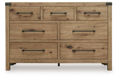 Ridgester Dresser and Mirror - Jax Mattress (Jacksonville, FL)