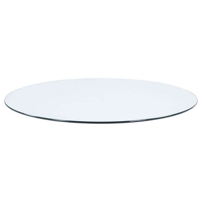 Glass Top 10mm Round Clear Tempered image