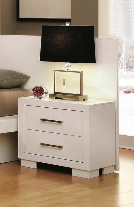 Jessica Nightstand Panels White (Set of 2) - Jax Mattress (Jacksonville, FL)