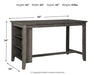 Caitbrook Counter Height Dining Table - Jax Mattress (Jacksonville, FL)