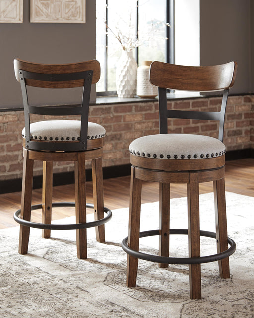 Valebeck Counter Height Bar Stool - Jax Mattress (Jacksonville, FL)