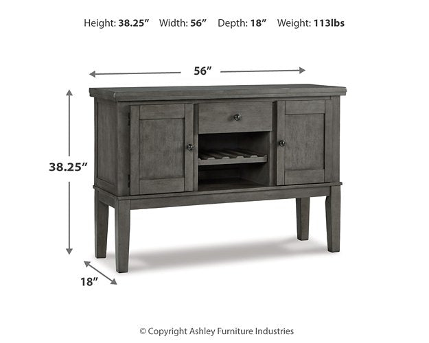 Hallanden Dining Server - Jax Mattress (Jacksonville, FL)