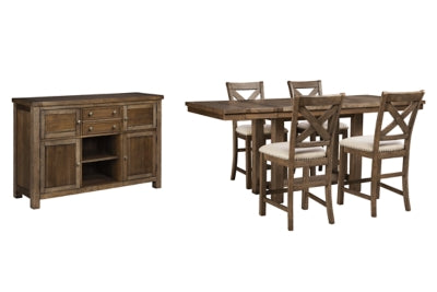 Moriville Counter Height Dining Set - Jax Mattress (Jacksonville, FL)