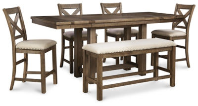 Moriville Counter Height Dining Set - Jax Mattress (Jacksonville, FL)