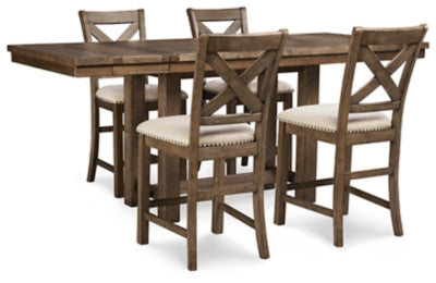 Moriville Counter Height Dining Set - Jax Mattress (Jacksonville, FL)