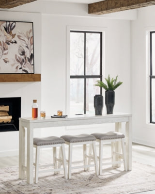 Robbinsdale Counter Height Dining Table and 3 Barstools Set - Jax Mattress (Jacksonville, FL)