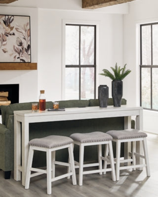 Robbinsdale Counter Height Dining Table and 3 Barstools Set - Jax Mattress (Jacksonville, FL)