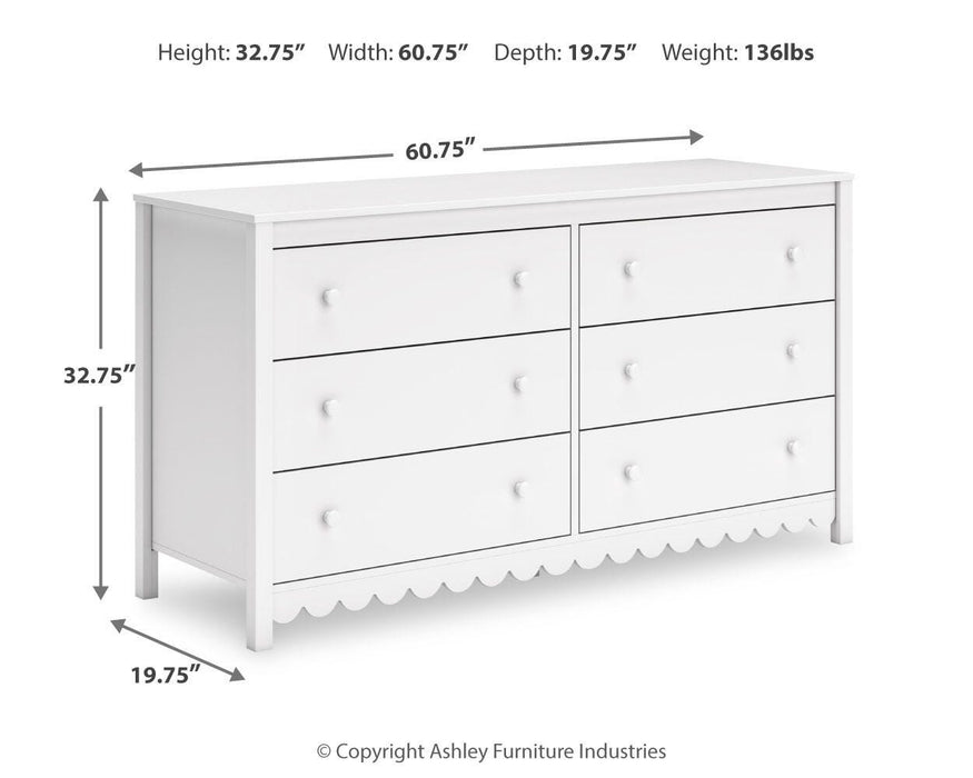 Hallityn Dresser - Jax Mattress (Jacksonville, FL)