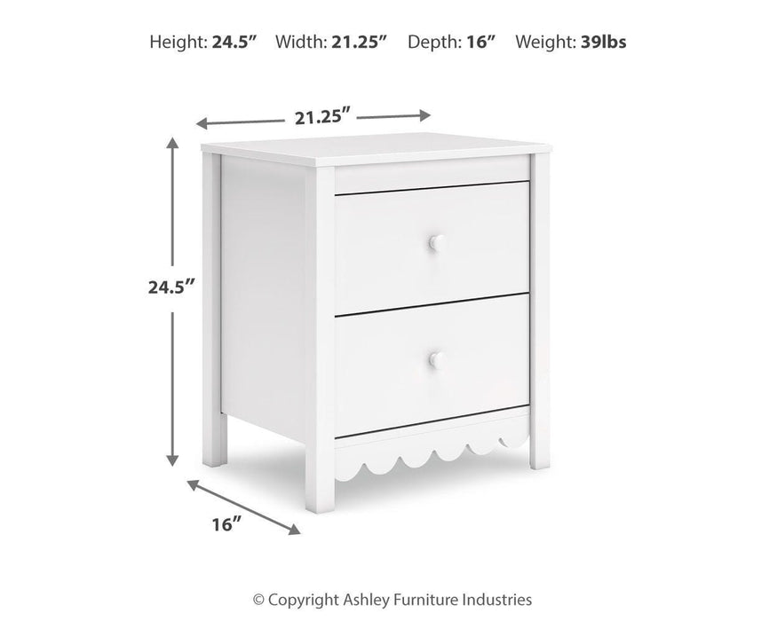 Hallityn Nightstand - Jax Mattress (Jacksonville, FL)