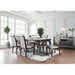 Amina Gray Dining Table - Jax Mattress (Jacksonville, FL)