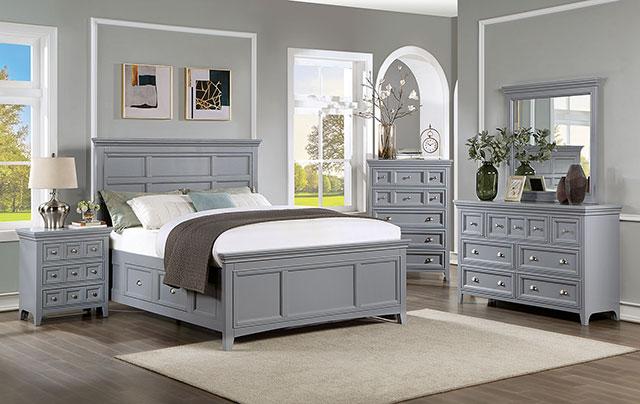 CASTLILE Dresser, Gray - Jax Mattress (Jacksonville, FL)