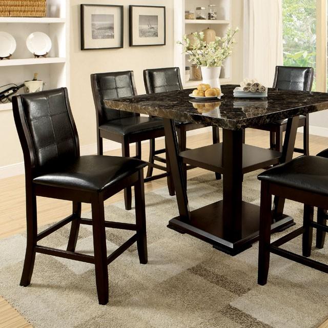 Clayton Counter Ht. Table + 4 chairs +delivery