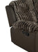 Dionysus Manual Reclining Loveseat Brown - Jax Mattress (Jacksonville, FL)