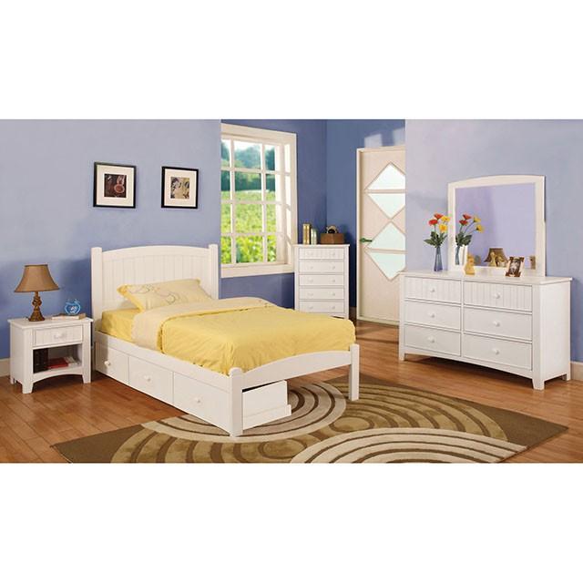 Corry White Chest - Jax Mattress (Jacksonville, FL)