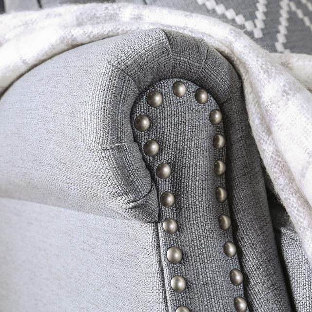 Giovanni Gray Sofa - Jax Mattress (Jacksonville, FL)