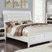 Golva E.King & Queen Bed White & Silver - Jax Mattress (Jacksonville, FL)