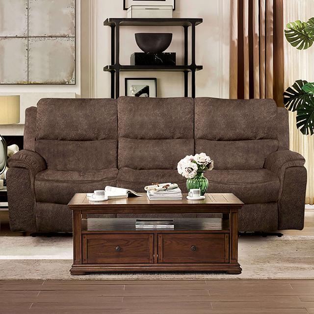 HENRICUS Sofa, Dark Brown - Jax Mattress (Jacksonville, FL)