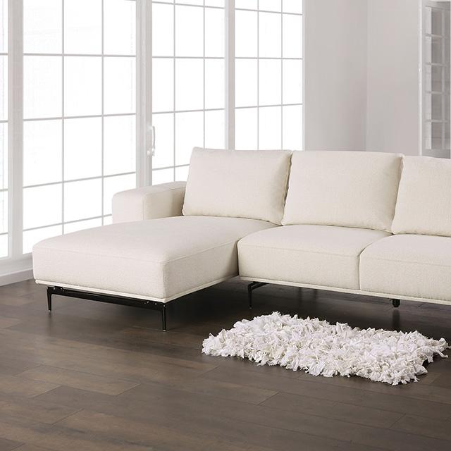 Baerum Sectional, Left & Right Chaise Beige & Gray - Jax Mattress (Jacksonville, FL)