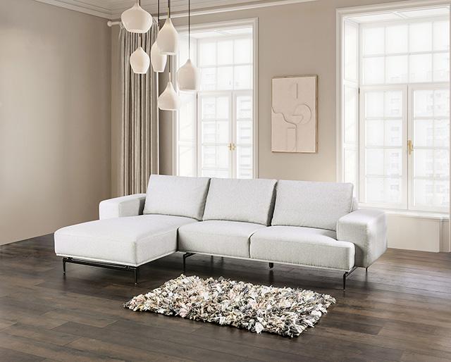 Baerum Sectional, Left & Right Chaise Beige & Gray - Jax Mattress (Jacksonville, FL)