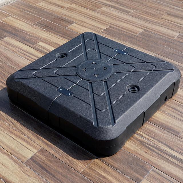 Hero 10 Ft Square Umbrella w/ Double Top + 37" Large Base - Jax Mattress (Jacksonville, FL)