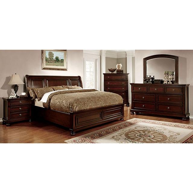 NORTHVILLE Dark Cherry Night Stand - Jax Mattress (Jacksonville, FL)
