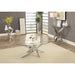 LAILA Chrome End Table - Jax Mattress (Jacksonville, FL)