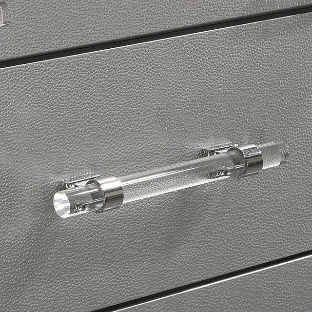 MADDIE Dresser, Silver - Jax Mattress (Jacksonville, FL)