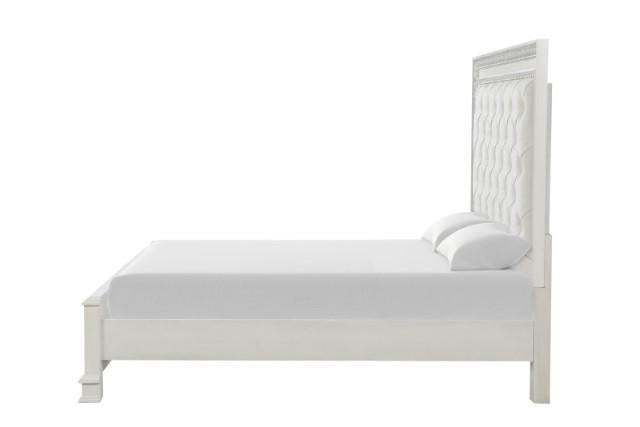 Stella Mia 4 Pc 5 Pc Queen Bedroom Set White - Jax Mattress (Jacksonville, FL)