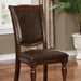 Alpena Brown Cherry/Espresso Arm Chair & Side Chair (2/CTN) - Jax Mattress (Jacksonville, FL)