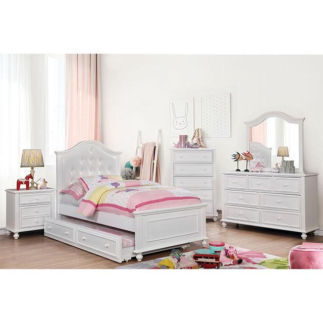 OLIVIA White Dresser - Jax Mattress (Jacksonville, FL)