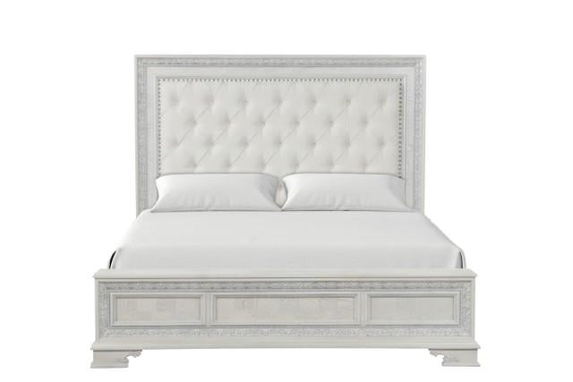 Stella Mia E.King & Queen Bed White & White - Jax Mattress (Jacksonville, FL)