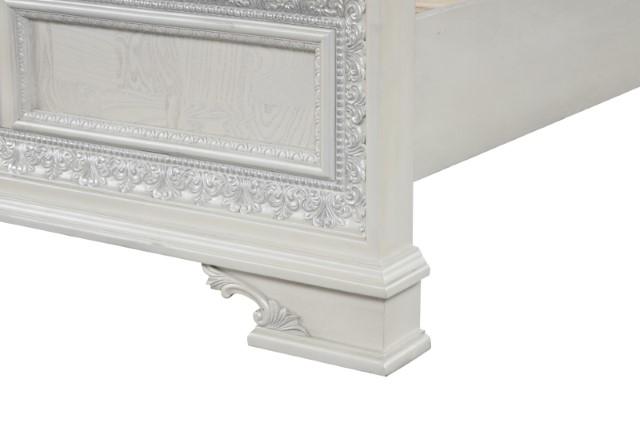 Stella Mia E.King & Queen Bed White & White - Jax Mattress (Jacksonville, FL)
