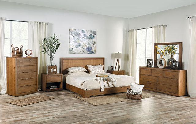 LEIRVIK Mirror, Light Walnut - Jax Mattress (Jacksonville, FL)