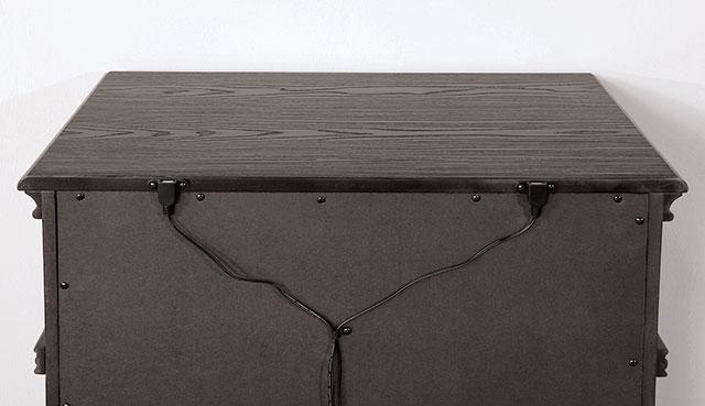 Pamphilos 4 & 5 Piece Queen Bedroom Set Gray & White - Jax Mattress (Jacksonville, FL)