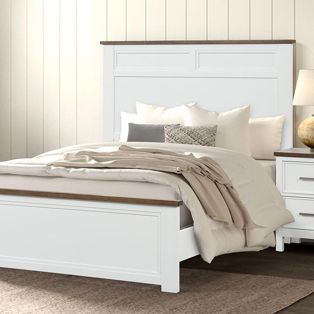 Pinetop 4 & 5 Piece Twin Bedroom Set White & Blue - Jax Mattress (Jacksonville, FL)