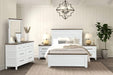 Pinetop Twin & Full Bed White & Blue - Jax Mattress (Jacksonville, FL)