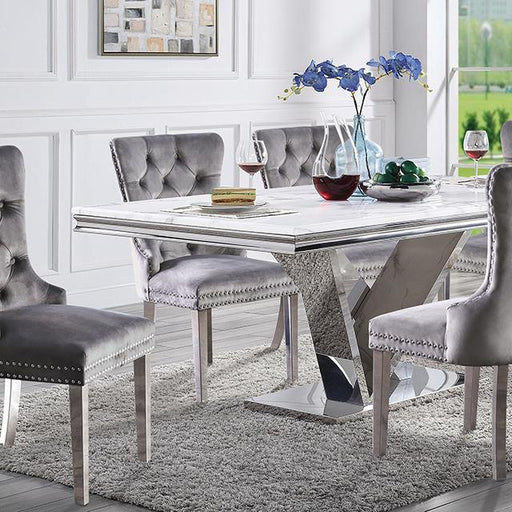 Valdevers 7 Pc Dining Table Set - Jax Mattress (Jacksonville, FL)