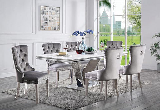Valdevers 7 Pc Dining Table Set - Jax Mattress (Jacksonville, FL)