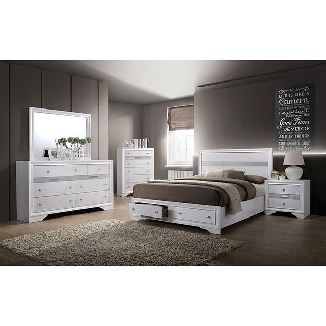 Chrissy White Dresser - Jax Mattress (Jacksonville, FL)