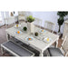 Georgia 6 Pc Dining Table Set with Bench - Jax Mattress (Jacksonville, FL)