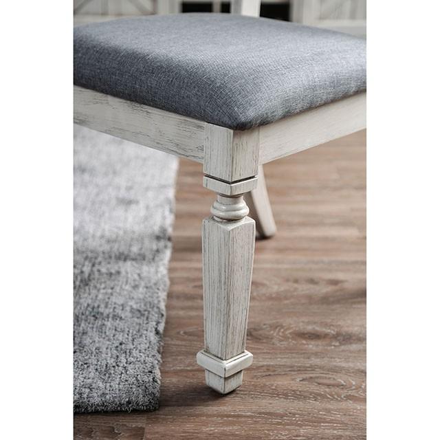 Georgia 6 Pc Dining Table Set with Bench - Jax Mattress (Jacksonville, FL)