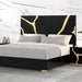 Goldsberg E.King & Queen Bed Grey & Pink - Jax Mattress (Jacksonville, FL)