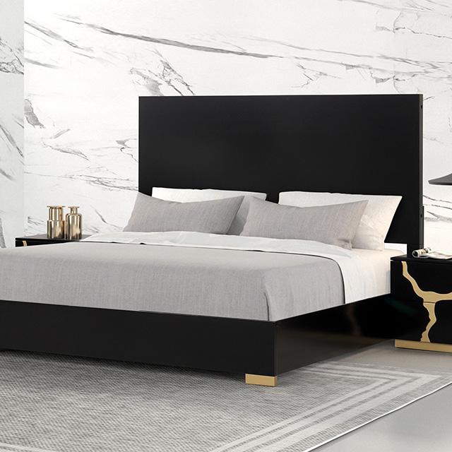 Goldsberg E.King & Queen Bed Grey & Pink - Jax Mattress (Jacksonville, FL)