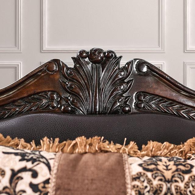 JAMAEL Brown/Espresso Sofa - Jax Mattress (Jacksonville, FL)